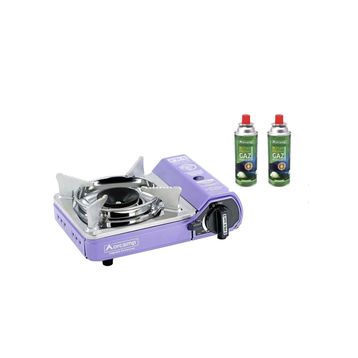Orcamp CK-506 227 gr 2 Adet Tekli Mini Portatif Ocak Plastik Çantalı Kartuş Gaz