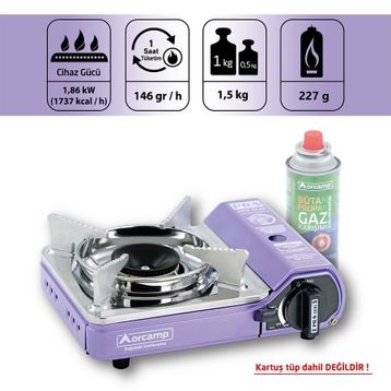 Orcamp CK-506 Çantalı Mini Portatif Ocak