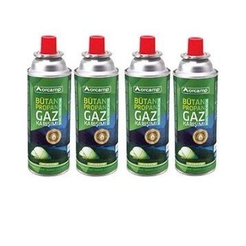 Orcamp KTS-227 227 gr 4'lü Gaz Kartuşu Seti