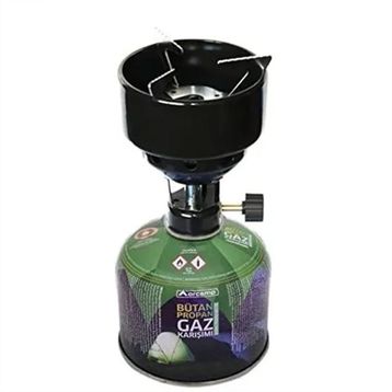 Orcamp NO-192-230 Siboplu Nargile - Kahve Köz Kömür Isıtma Ocağı 230 gr Tüplü Kartuşlu Set