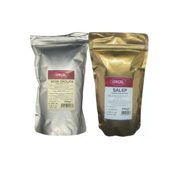 Orçel 1 kg Sıcak Çikolata + 1 kg Salep