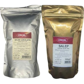 Orçel 1 kg Sıcak Çikolata + 1 kg Salep