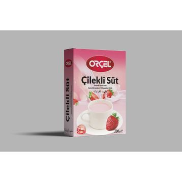 Orçel 200 gr Çilekli Süt Aromalı İçecek Tozu Oralet