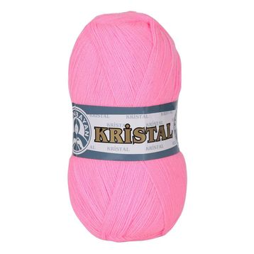 Ören Bayan 040 Pembe Kristal El Örgü İpi