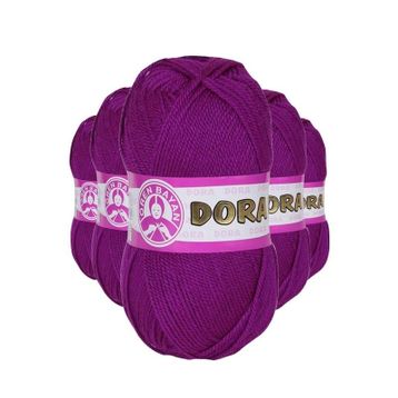 Ören Bayan 047 Mor 5 Adet 100 gr Dora El Örgü İpi Yünü