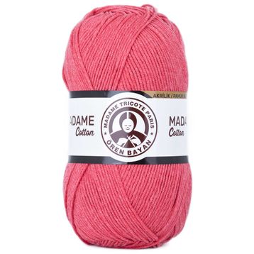 Ören Bayan 100 gr 043 Koyu Pembe Madame Cotton El Örgü İpi Yünü