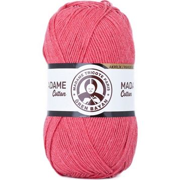 Ören Bayan 100 gr 043 Koyu Pembe Madame Cotton El Örgü İpi Yünü