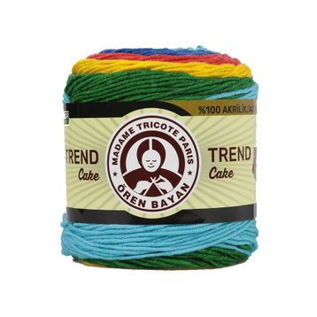 Ören Bayan Trend Cake 620 Batik El Örgü İpi