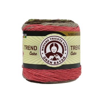 Ören Bayan Trend Cake 623 Batik El Örgü İpi