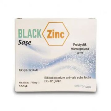 Orent Farma Black Zinc Probiyotik 5 Saşe