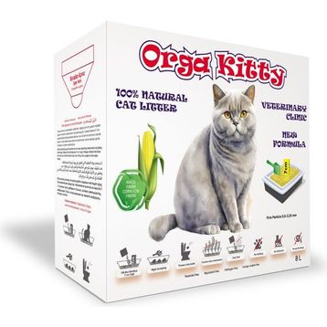Orga Kitty Topaklanan Granül 8 lt Kedi Kumu