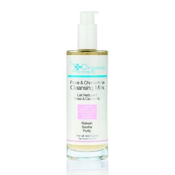 Organic Pharmacy 100 ml Rose & Chamomile Cleansing Milk