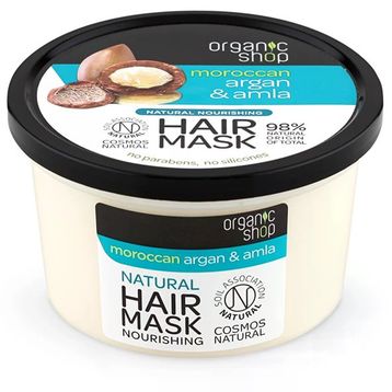 Organic Shop Argan Amla 2x250 ml Saç Maskesi