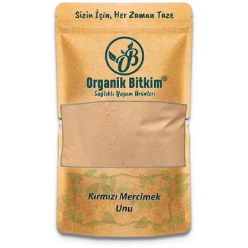 Organik Bitkim 1.4 kg Kırmızı Mercimek Un