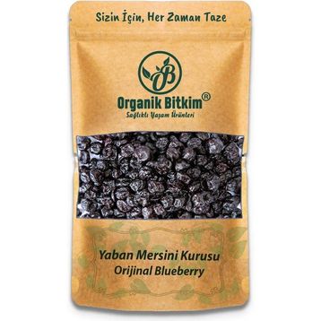 Organik Bitkim 1 kg Blueberry Yaban Mersini Kurusu