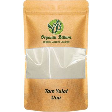 Organik Bitkim 1 kg Kepekli Tam Yulaf Unu