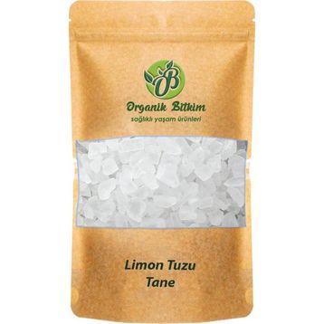 Organik Bitkim 1 kg Tane Limon Tuzu