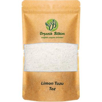 Organik Bitkim 1 kg Toz Limon Tuzu