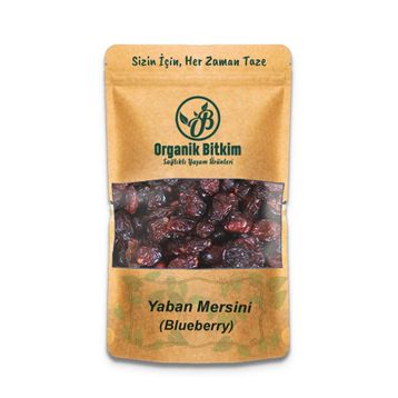Organik Bitkim 1 kg Yaban Mersini Kurusu