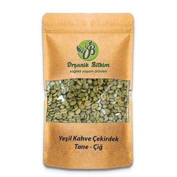 Organik Bitkim 150 gr Yeşil Kahve Çekirdek Çiğ Tane