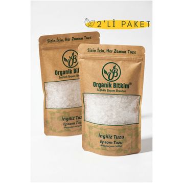 Organik Bitkim 200 gr İngiliz Tuzu (2 adet)