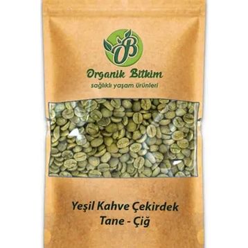 Organik Bitkim 250 gr Çekirdek Yeşil Kahve