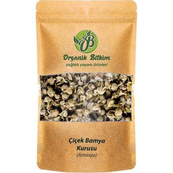 Organik Bitkim 250 gr Çiçek Bamya Kurusu