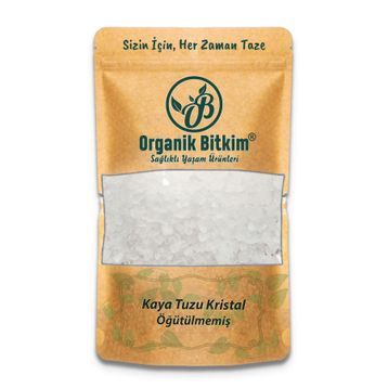 Organik Bitkim 500 gr 84 Mineral Doğal Çankırı Kristal Kaya Tuzu