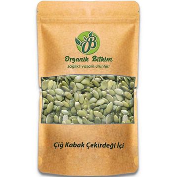 Organik Bitkim 500 gr Kabak Çekirdeği İçi Çiğ