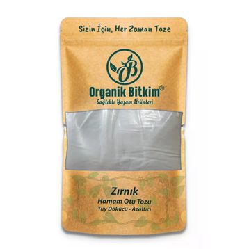 Organik Bitkim Zırnık Hamam Otu 500 gr Tüy Dökücü Azaltıcı