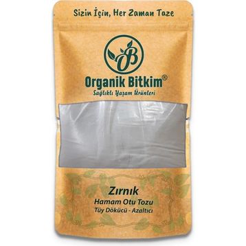 Organik Bitkim Zırnık Hamam Otu 500 gr Tüy Dökücü Azaltıcı