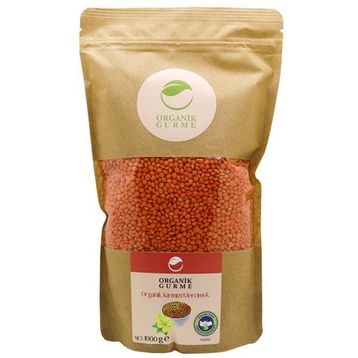 Organik Gurme 1 kg Organik Kırmızı Mercimek