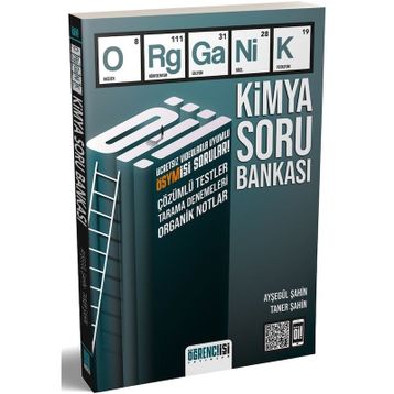 Organik Kimya Soru Bankası Öğrenci İşi Yayınları