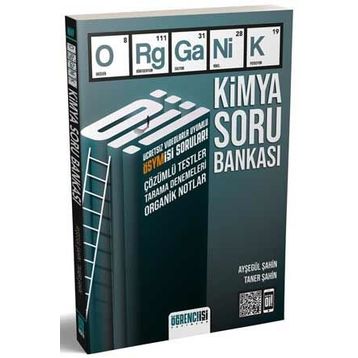 Organik Kimya Soru Bankası Öğrenci İşi Yayınları