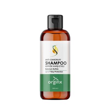 Orginx Kepeğe Karşi Etkili Bakım 500 ml Normal Yağlı Saçlar Şampuan