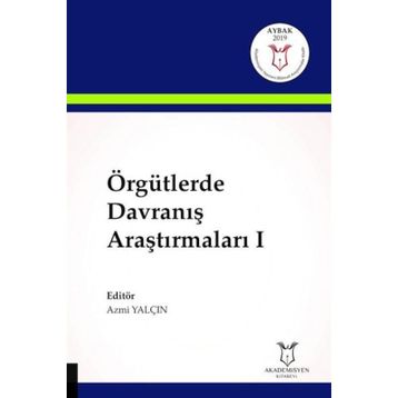 Örgütlerde Davranış Araştırmaları 1 - Kolektif