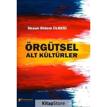 Örgütsel Alt Kültürler - İlksun Didem Ülbeği