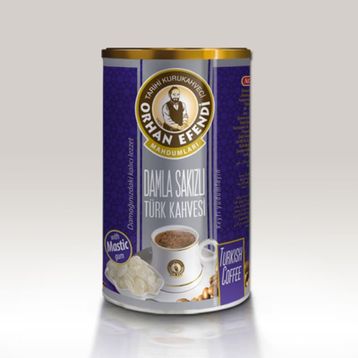 Orhan Efendi 500 gr Damla Sakızlı Türk Kahvesi