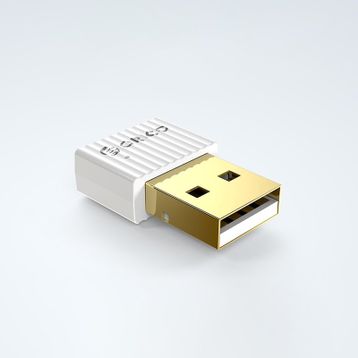 Orico BTA-508 Beyaz Bluetooth 5.0 Mini USB Dongle Adaptör