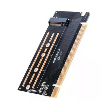 Orico PCIe 3.0 x16 Uyumlu 32Gbps NVMe M.2 SSD Siyah Dönüştürücü Adaptör