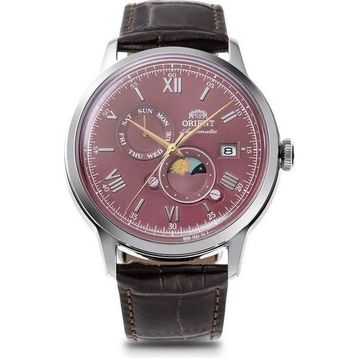 Orient Bambino RA-AK0807R30B Kahverengi-Bordo Kol Saati