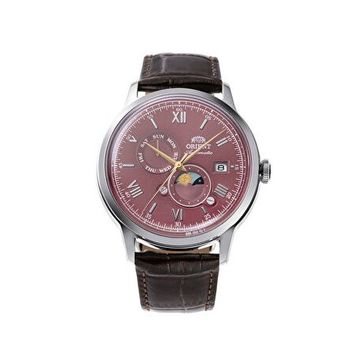 Orient Bambino RA-AK0807R30B Kahverengi-Bordo Kol Saati