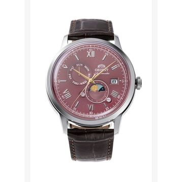 Orient Bambino RA-AK0807R30B Kahverengi-Bordo Kol Saati