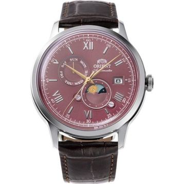 Orient Bambino RA-AK0807R30B Kahverengi-Bordo Kol Saati
