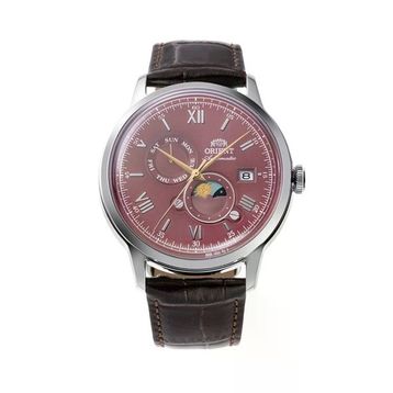 Orient Bambino RA-AK0807R30B Kahverengi-Bordo Kol Saati