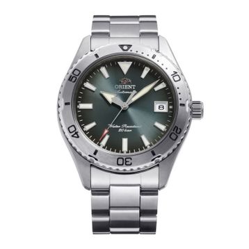Orient RA-AC0Q13E30B Gri Safir Cam Yeşil Erkek Kol Saati