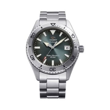 Orient RA-AC0Q13E30B Gri Safir Cam Yeşil Erkek Kol Saati