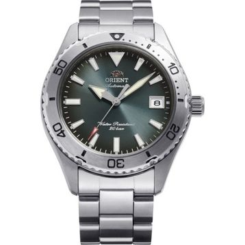 Orient RA-AC0Q13E30B Gri Safir Cam Yeşil Erkek Kol Saati