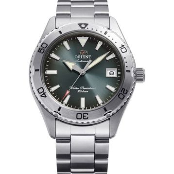 Orient RA-AC0Q13E30B Gri Safir Cam Yeşil Erkek Kol Saati