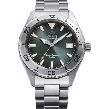 Orient RA-AC0Q13E30B Gri Safir Cam Yeşil Erkek Kol Saati